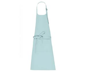 Tablier avec poche en coton Kariban Bio Bleu TU
