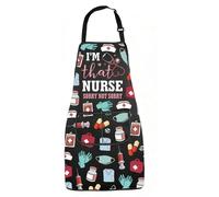 Tablier avec poches, 33 x 26,5 pouces, noir, unisexe, imperméable
