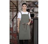 Tablier Bavette En Coton Southside Kaki Southside Vert G