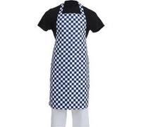 Tablier Bavette Whites Carreaux Bleus Et Blancs Whites Chefs Clothing Multicolore G