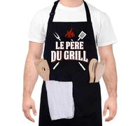 Tablier BBQ Homme « LE PÈRE DU GRILL »