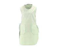 Tablier-chasuble femme polycoton vert anis taille unique