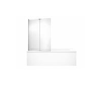 Tablier de baignoire installation en niche blanc mat + pare bain Malice