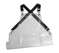 Tablier de Barbier en Tpu Transparent Léger, Réglable | Lavable et Facile à Ranger, Usage Travail, Convient aux Jardiniers Coiffeurs, pour Hommes et Femmes