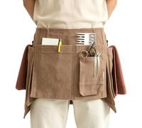Tablier de chantier avec poches multiples | Tablier de charpentier pour le travail du bois, l'industrie de la construction, le barbier, la maison, le jardin, l'atelier