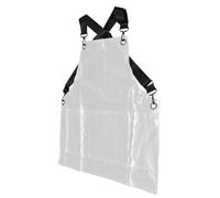 Tablier de Coiffure Transparent pour Femmes Réglable Tpu et Hommes | Léger, Facile à Utiliser, Sangle Ajustable, pour Travail, Coiffure, Jardinage et Cuisson
