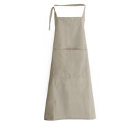 Tablier de cuisine 100% coton 70x90cm collection YUCO beige lin