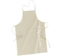 Tablier de Cuisine Brodé Cuistot 84cm Lin
