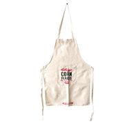 Tablier de cuisine coton CORN FLAKES beige