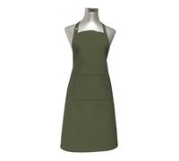 Tablier de cuisine en coton 60x80 cm PANAMA vert, par Soleil d'Ocre