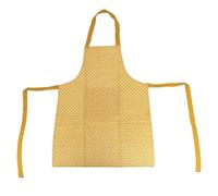 Tablier de Cuisine Imprimé Paty 80cm Jaune Ocre
