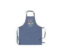 Tablier de cuisine L'apéro bleu denim 90 x 72 cm Winkler