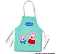 Tablier de cuisine pour enfants Dr. Oetker Peppa Pig Coloré,Rouge,Bleu,Rose,Vert