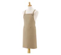 Tablier de cuisine recy vec poches Winkler Artisan Beige 72x85 cm