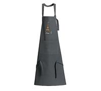 Tablier de cuisine recyclé Tour Eiffel avec poche ombre 85 x 72 cm Winkler