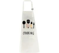 Tablier de cuisine unisexe imperméable 72 x 65 cm