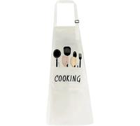 Tablier de cuisine unisexe imperméable 72 x 65 cm
