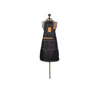 Esschert Design Tablier de jardinage Fallen Fruits GT156 en jean et cuir bleu