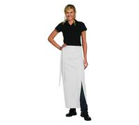 Tablier De Poche 3 Fois - Blanc - 65 Cm