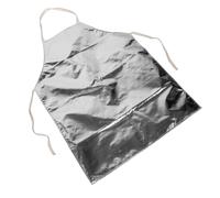 Tablier de Protection pour Soudeur en Aluminium Aramide, Argenté | Résistance à Haute Température, Couche Aluminisée, Bretelles Réglables, Usage en Fonderie et Milieux Industriels