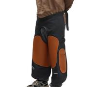Tablier De Soudeur - Toile + Cuir Artificiel 140*66cm | Tablier De Protection Contre Le Soudage Robuste | Travail Réglable Avec Poches À Outils Pour La Sécurité De L'atelier De Forgeron Et L'industrie