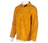 Tablier de soudure, Vestes de soudage en cuir, vêtements de soudeur à la flamme argon ignifugés(L)