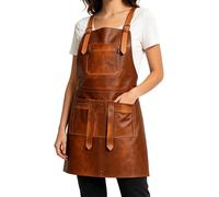 Tablier de travail en cuir imperméable