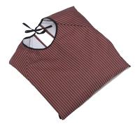 Tablier de Travail Imperméable à Manches pour Service Alimentaire | Polyester Café, Sangle D’épaule Réglable, Résistant à L’usure, Entretien Facile pour Restaurant et Extérieur