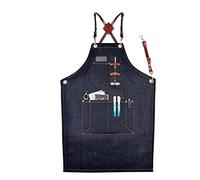 Tablier de travail, Tabliers for hommes, tablier de charpentier(Blu)
