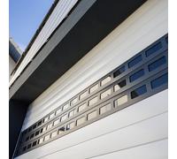 Tablier de volet porte de garage lame ALU ADP 77 MM