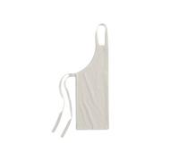 Tablier en coton blanc cassé pour adulte - 79 x 104 cm