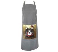 Tablier En Coton Chat Par Alex Clark
