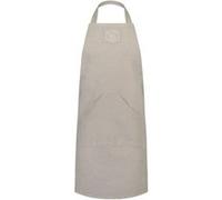 Tablier en coton recyclé Sable - Witloft - Marron - Tissu Marron G