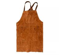 Tablier en cuir souple Marron Taille Unique Barbecook