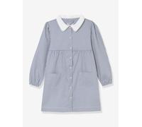 Tablier Fille Vichy Carreaux Bleu 2/3A