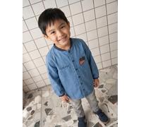 Tablier garçon personnalisable bleu jean 3A