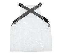 Tablier Imperméable Transparent Tpu Léger pour Coiffure et Travail | Protection Polyvalente, Usage en Salon ou Atelier, Entretien Facile, Coupe Ajustable, pour Lavage et Coloration