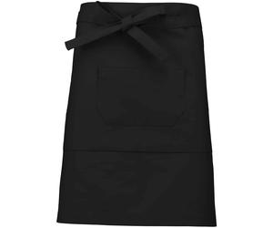 Tablier Kariban Polycoton Mi-Long Noir TU