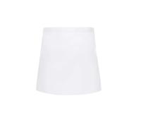 Tablier mi-long en polycoton Karlowsky Basic Blanc TU