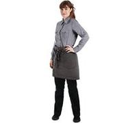 Tablier Serveur Court Chef Works Urban Dorset Antique Taupe Chef Works Gris G