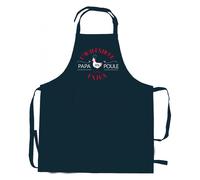 Tablier Winkler Papa Poule Bleu 90x72 cm