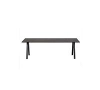 TABLO - Table de repas en chêne noir L 180 Noir