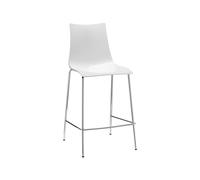 Tabouret 4 Pieds Sans Accoudoirs Scab Zebra Antichoc 2546 310 Blanc plein