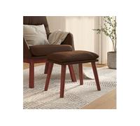 Tabouret 45x29,5x35 cm similicuir marron341491