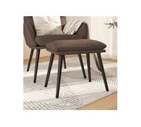 vidaXL Tabouret 45x29,5x35 cm tissu taupe341502 Taupe G