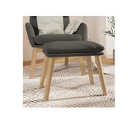 vidaXL Tabouret 45x29,5x35 cm velours gris foncé341436 Gris G