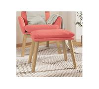 Tabouret 45x29,5x35 cm velours roze341439