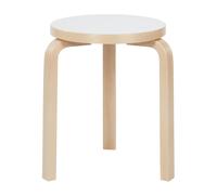 Tabouret Artek 60 en Bouleau Lamellé-collé Blanc