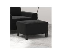vidaXL Tabouret 60x50x41 cm microfibretissu noir349344 Noir G
