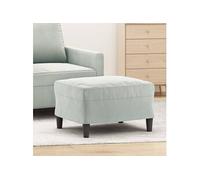 vidaXL Repose-pied 349293 - 60 x 50 x 41 cm - Gris clair